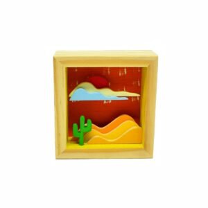Quadrinho 04 - O Cacto e as Nuvens - 8,5 x 9