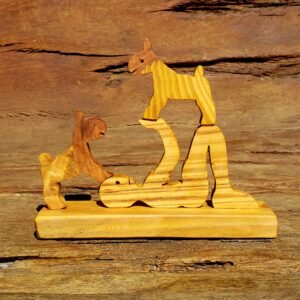 Recorte 26 - O Homem e seus Cães - 17 x 15 cm