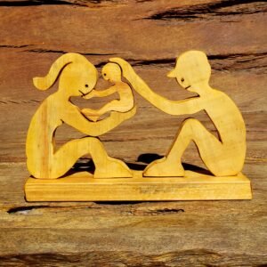 Recorte 12 - Casal com Filho - 22 x 14 cm
