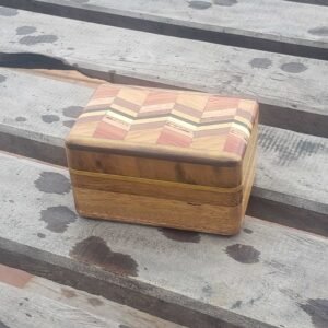 Caixa Marchetada FAM P - 12 x 8 x 6 cm
