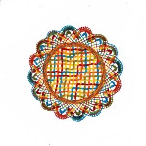 Sousplat em Renda de Bilro nº 05 - 36 cm