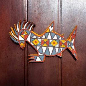 Lagarta Kanahkoto - Wayana Aparai - 30 x 20 x 3 cm - nº 02
