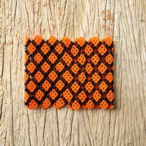 Pulseira Miçanga Arara - 6,5 x 16 cm - nº 12