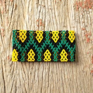 Pulseira Miçanga Arara - 4,5 x 17 cm - nº 11