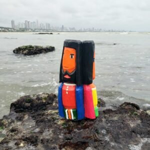 Casal Guari - 13 x 8 x 24 cm