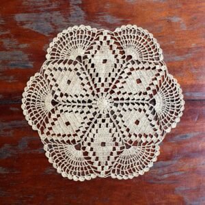 Sousplat Buriti Neta - Natural - 42 cm