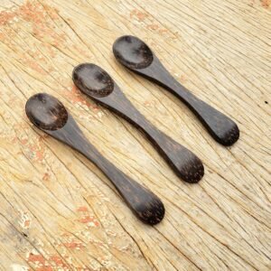 Trio de Colherinhas Condessa - Tucum - 8,5 cm