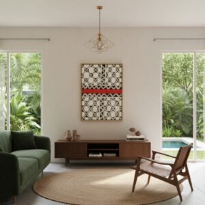 Quadro Mehinako nº 37 - 70 x 50 cm